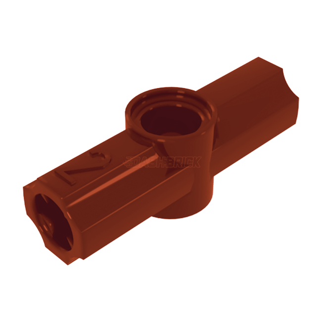 LEGO Technic, Axle and Pin Connector Angled #2 - 180 degrees, Reddish Brown [32034] 6333110