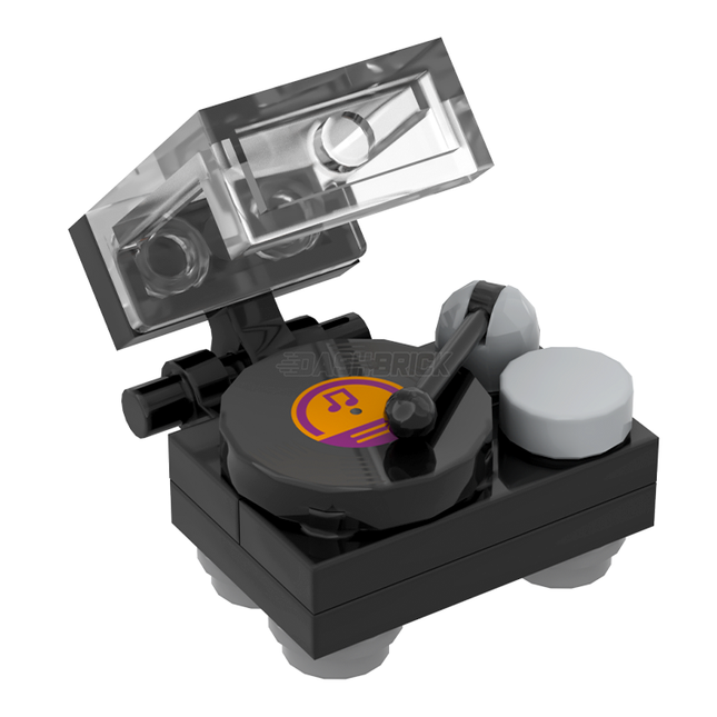 LEGO "Record Player" - Music Vinyl Turntable [MiniMOC]