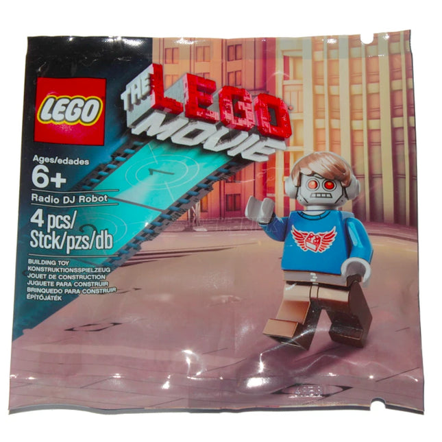 LEGO - Radio DJ Robot, The LEGO Movie Polybag (2014) [5002203] Sealed Exclusive Minifigure