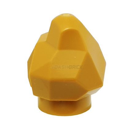 LEGO Rock 1 1/3 x 1 1/3 x 1, "Gold Nugget",  Pearl Gold [35646]