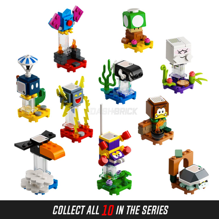 LEGO Collectable Minifigures - Buzzy Beetle (4 of 10) [Super Mario Series 1]