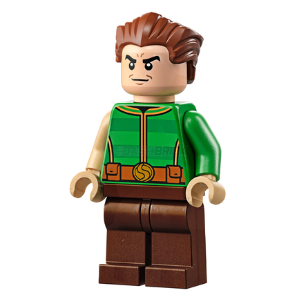 LEGO Minifigure - Sandman, Dark Brown Legs, Spider-Man [MARVEL]