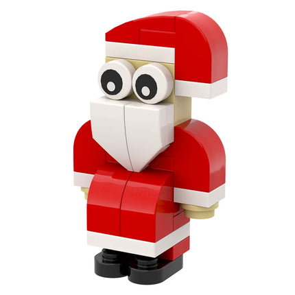 12 Days of Christmas - Santa (1 of 12) Made with Genuine LEGO® [MiniMOC]