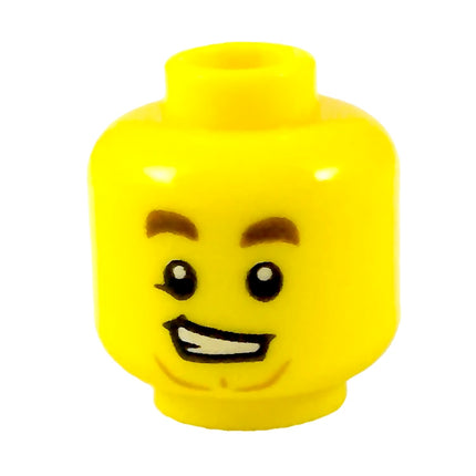 LEGO Minifigure Part - Head, Lopsided Open Grin with Teeth, Anchor Beard [3626pb2146] 6225238