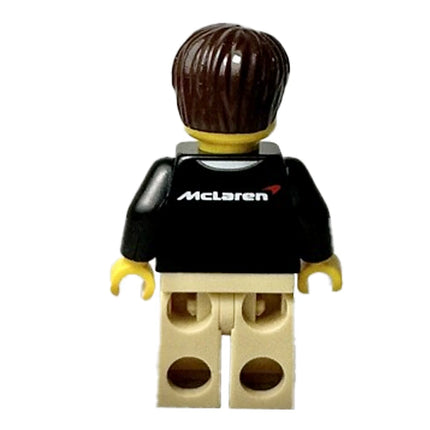 LEGO Minifigure - McLaren 720S Driver / Designer (2017) [SPEED CHAMPIONS]