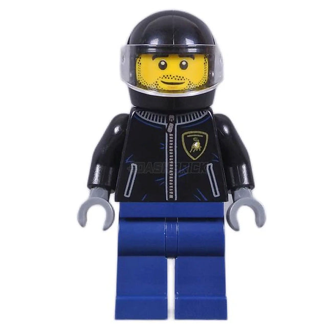 LEGO Minifigure - Lamborghini Countach Driver (2022) [SPEED CHAMPIONS]