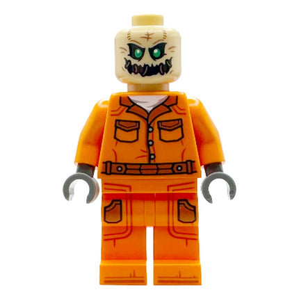 LEGO Minifigure - Scarecrow - No Hat, Prison Jumpsuit, Side Pockets (2025) [DC COMICS]