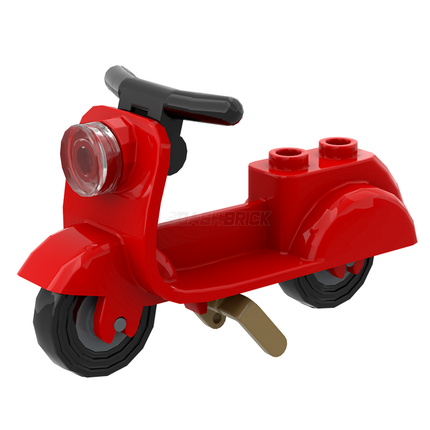 LEGO Minifigure Accessory - Scooter, Red [MiniMOC]