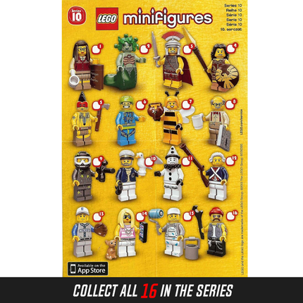 LEGO Collectable Minifigures - Warrior Woman (4 of 16) [Series 10]