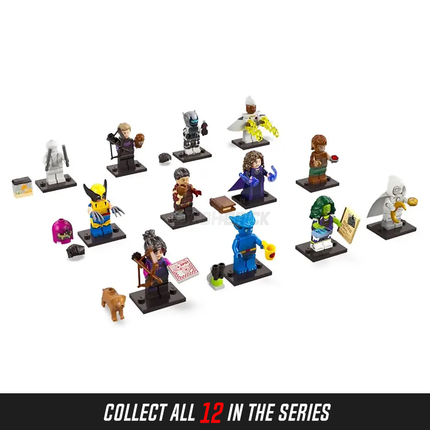 LEGO Minifigures - Wolverine, X-Men (12 of 12) [MARVEL Series 2] IN BOX