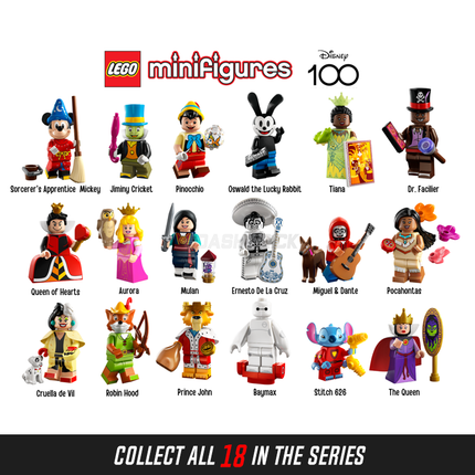 LEGO Collectable Minifigures - Dr. Facilier (6 of 18) [Disney 100] SEALED