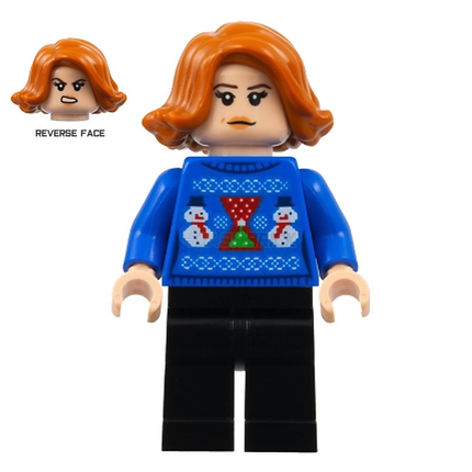 LEGO Minifigure - Black Widow - Christmas Sweater [MARVEL]