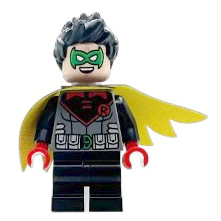LEGO Minifigure - Robin - Green Mask, Cape Black (2025) [DC COMICS]