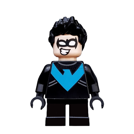 LEGO Minifigure - Nightwing - Short Legs, Batman II [DC COMICS]