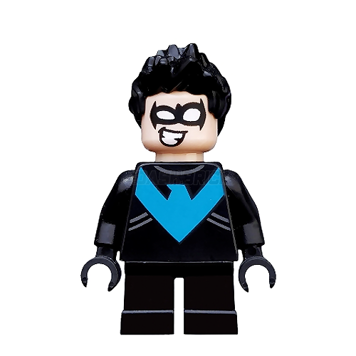 LEGO Minifigure - Nightwing - Short Legs, Batman II [DC COMICS]