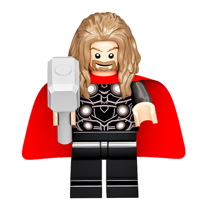 LEGO Minifigure - Thor, Long Dark Tan Hair, Avengers Endgame [MARVEL]