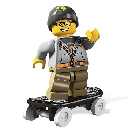 LEGO Collectable Minifigures - Street Skater (9 of 16) [Series 4]