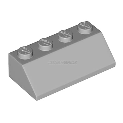 LEGO Slope 45 2 x 4, Light Grey [3037] 4211409