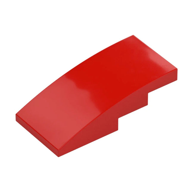 LEGO Slope, Curved 4 x 2, Red [93606] 4613174