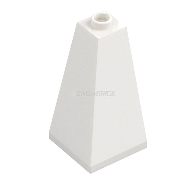 LEGO Slope 75 2 x 2 x 3 Double Convex, White [3685] 6333256