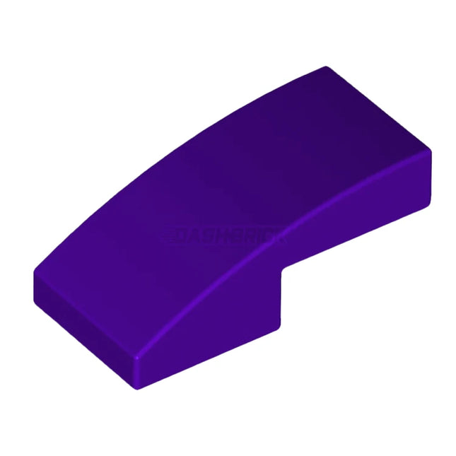 LEGO Slope, Curved 2 x 1 x 2/3, Dark Purple [11477] 6057390