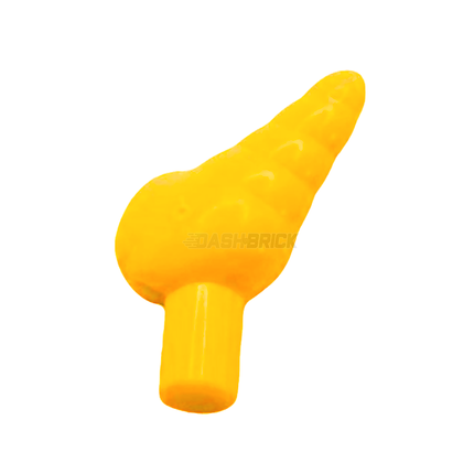 LEGO Minifigure Animal - Horn Snail Shell, Bright Light Orange [49595b]