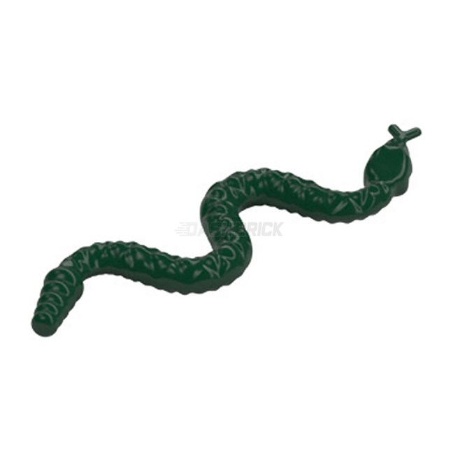 LEGO Minifigure Animal - Snake, Dark Green [30115] 6401399