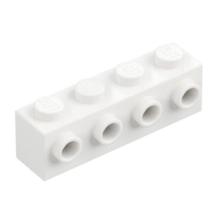 LEGO Brick, Modified 1 x 4, 4 Studs on 1 Side, White [30414] 4143254
