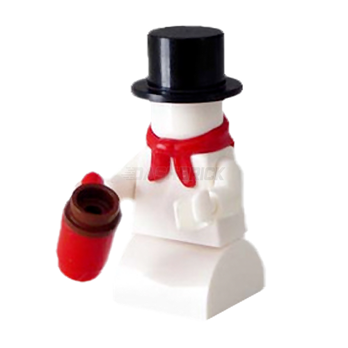 LEGO Minifigure - Snowman, Top Hat and Scarf [CITY]