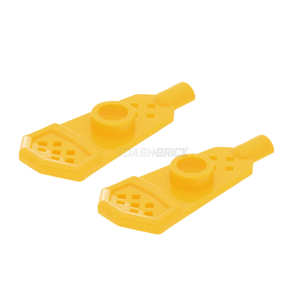 LEGO Minifigure Accessory - Snowshoe, Footgear, Set of 2, Bright Light Orange [11187] 6224697