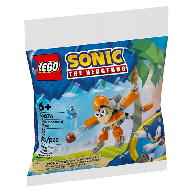 LEGO® Sonic the Hedgehog: Kiki's Coconut Attack Polybag (2024) [30676] Retired Set