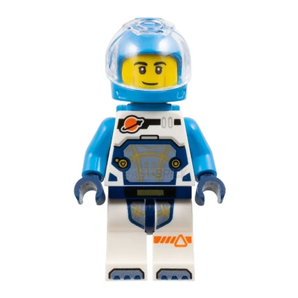 LEGO Minifigure - Astronaut - Male, Dark Azure, Jet Pack, Smirk [SPACE]