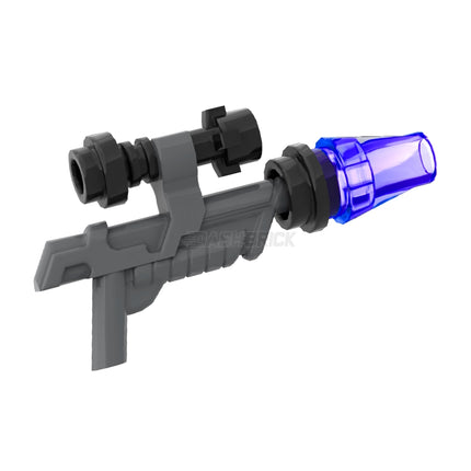 LEGO Minifigure Accessory - Space Ray Gun, Handle, Trans Purple [MiniMOC]