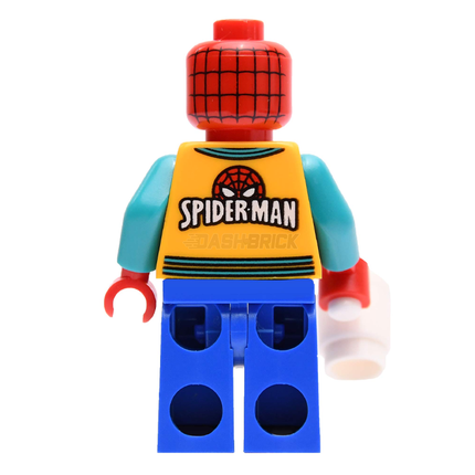 LEGO Minifigure - Spider-Man, Bright Light Orange Branded Jacket [MARVEL]