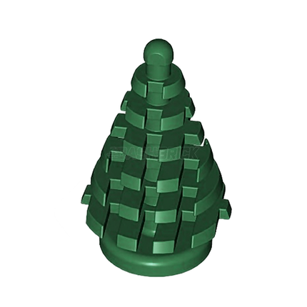 LEGO Plant, Tree Pine Small 2 x 2 x 4, Dark Green [2435]