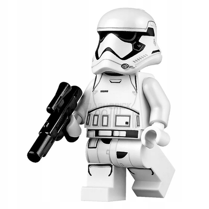 LEGO Minifigure - First Order Stormtrooper (Pointed Mouth Pattern) (2017) [STAR WARS]