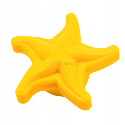 LEGO Minifigure Animal - Starfish / Sea Star, Bright Light Orange [49595e]