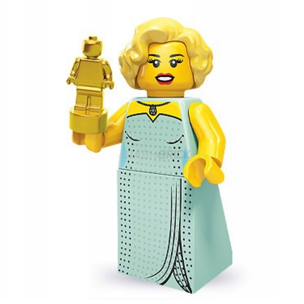 LEGO Collectable Minifigures - Hollywood Starlet (3 of 16) [Series 9]