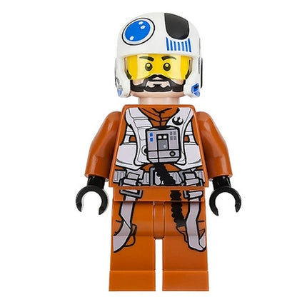 LEGO Minifigure - Resistance Pilot X-wing (Temmin 'Snap' Wexley), Episode 7 (2016) [STAR WARS]