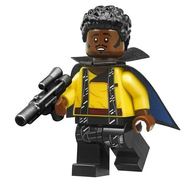 LEGO Minifigure - Lando Calrissian, Young (Short Cape with Collar), Episode 8 (2018) [STAR WARS]
