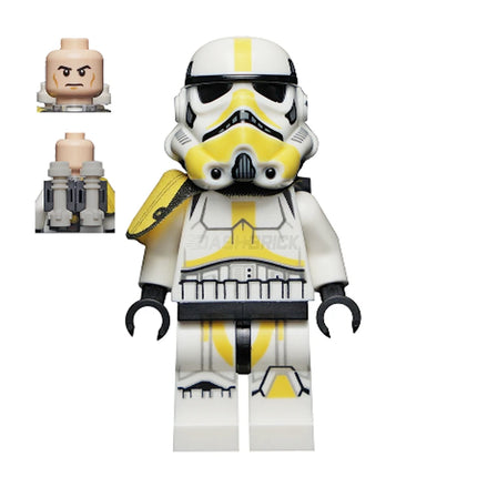 LEGO Minifigure - Imperial Artillery Stormtrooper - Male, Light Nougat Head, Cheek Lines (2021) [STAR WARS]