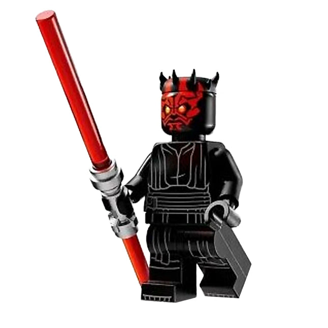 LEGO Minifigure - Darth Maul - Horns, Printed Legs, Closed Mouth, Episode 1 [STAR WARS]