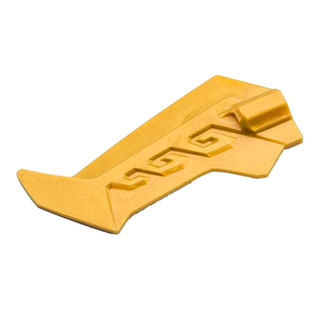 LEGO Blade Jagged with Axle Holder, Large Figure Weapon, Pearl Gold [76919] 6439781