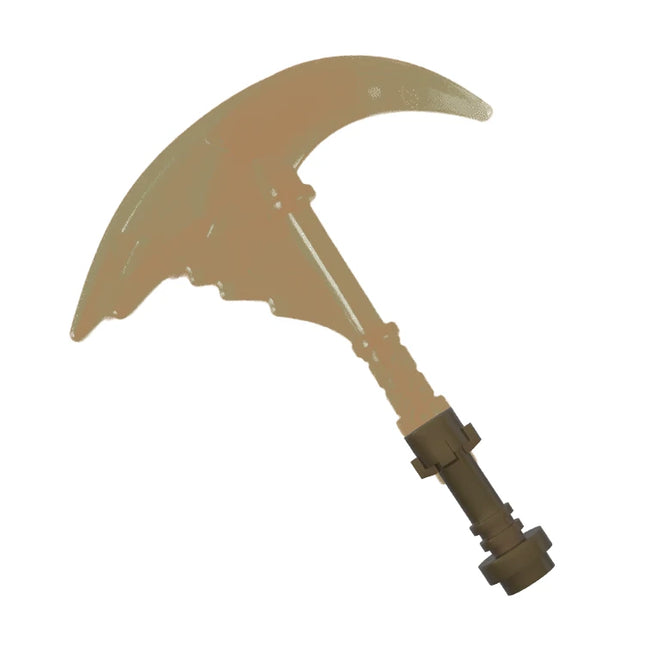 LEGO Minifigure Accessory - Weapon Sword, Katana, Sickle with Trailing Energy,  Trans-Brown [73766c]