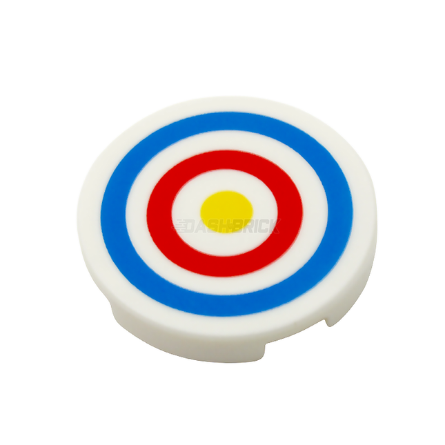LEGO Minifigure Accessory - Archery Target, Circles [14769pb086] 6139454