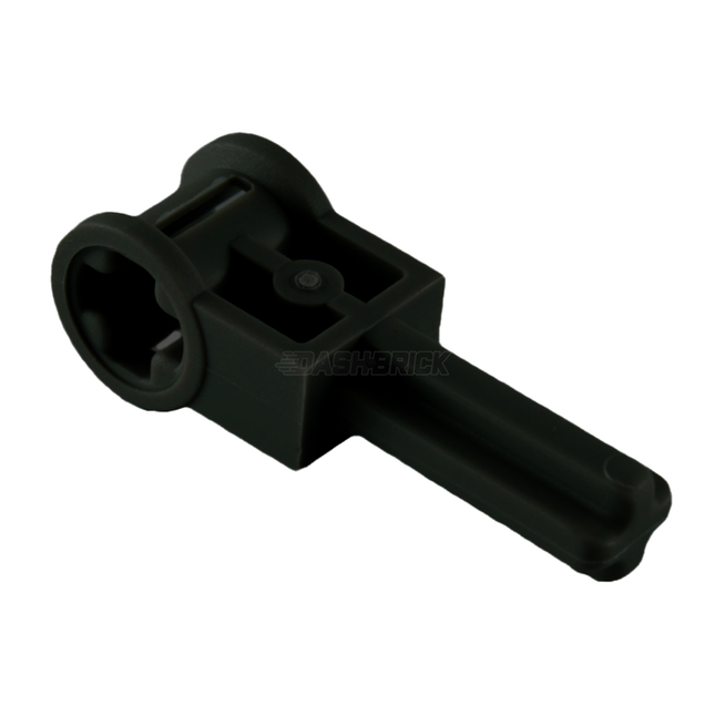 LEGO Technic, Axle 2L with Reverser Handle Axle Connector, Black [6553] 655326