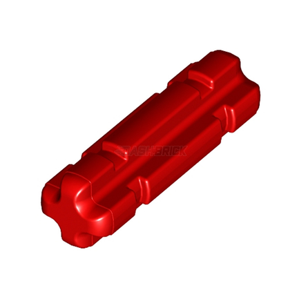 LEGO Technic, Axle 2L Notched, Red [32062] 4142865