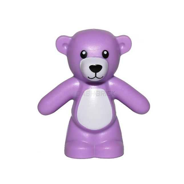 LEGO Minifigure Accessory - Teddy Bear, Purple [98382pb007]