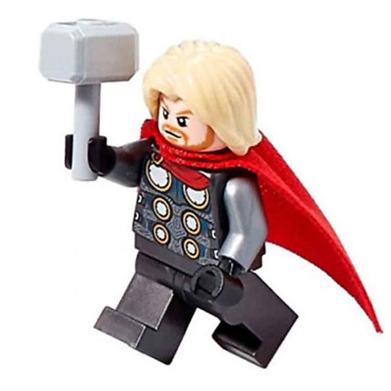 LEGO Minifigure - Thor - Pearl Dark Gray Legs, Spongy Cape (2020) [MARVEL]