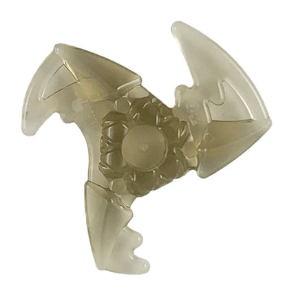 LEGO Minifigure Accessory - Weapon Sword, Shuriken Throwing Star with Trailing Energy, Trans-Brown [73766a]